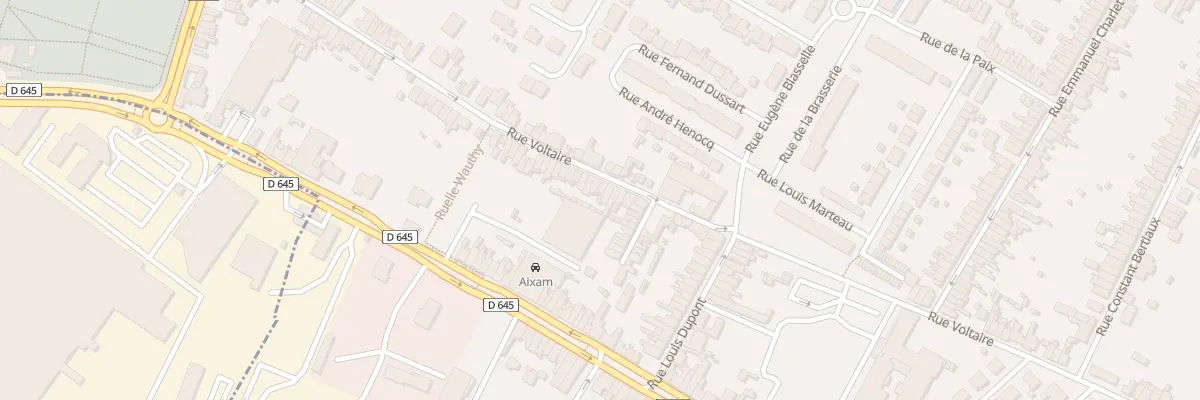 Plan du 501 Rue Voltaire à Sin-le-Noble
