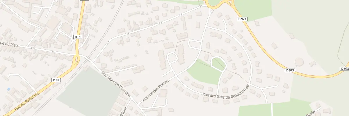 Plan du 8 Av des Roches à Villers-Cotterêts