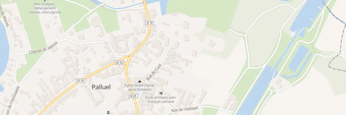 Plan du 20 Rue du Curé à Palluel