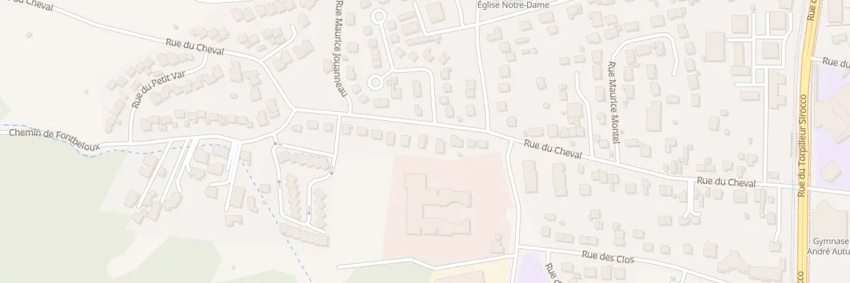 Plan du 89 Rue du Cheval à Clermont-Ferrand