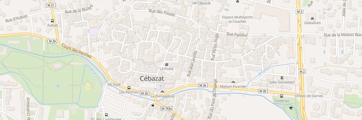 Plan du 10 Rue de la Liberté à Cébazat
