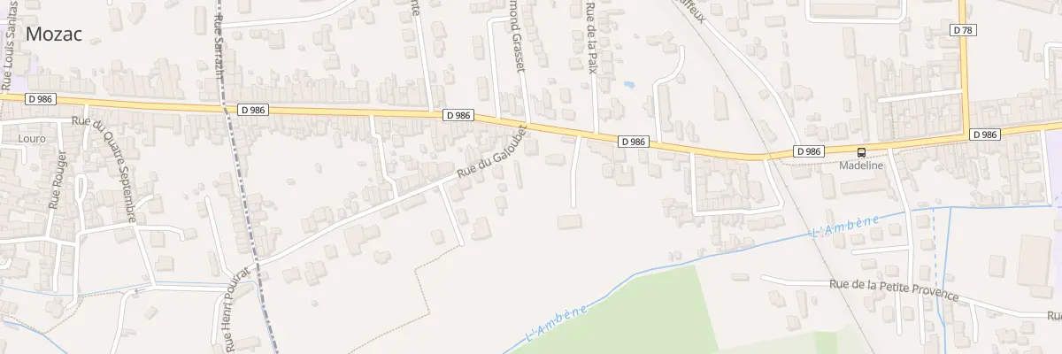 Plan du 4 Rue du Galoubet à Riom