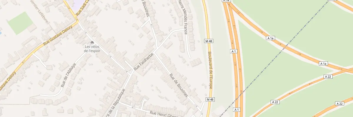 Plan du 59 Rue de Bouvines à Ronchin