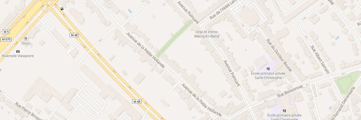 Plan du 49 Rue de la Petite Hollande à Marcq-en-Barœul