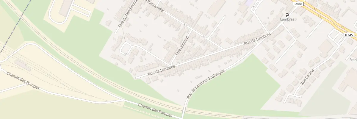 Plan du 79 Rue Gounod à Sin-le-Noble