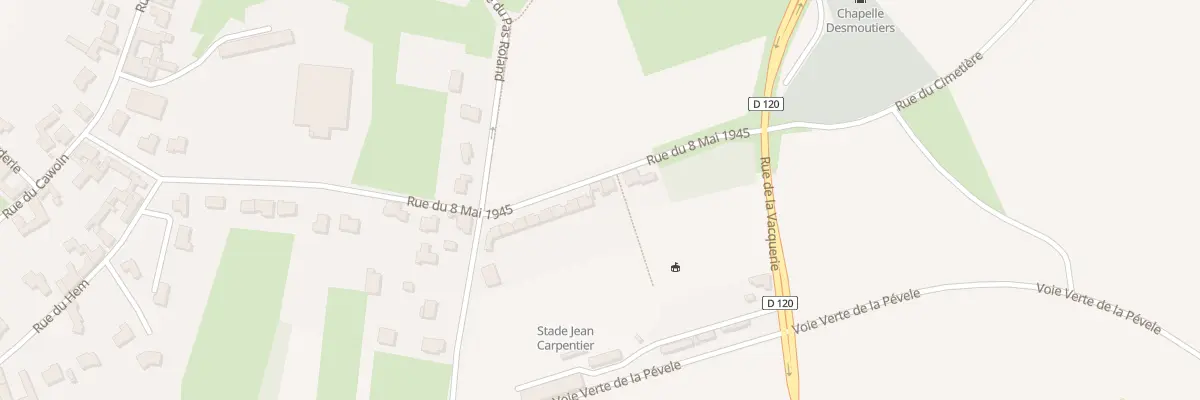 Plan du 5 Rue du Huit Mai à Mons-en-Pévèle