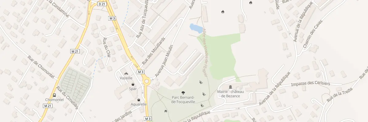 Plan du 8 Av Jean Moulin à Romagnat