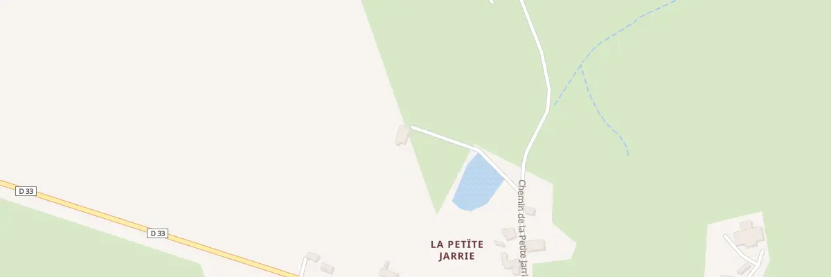 Plan du 1 Imp de la Pêche Cafeton à Tronget
