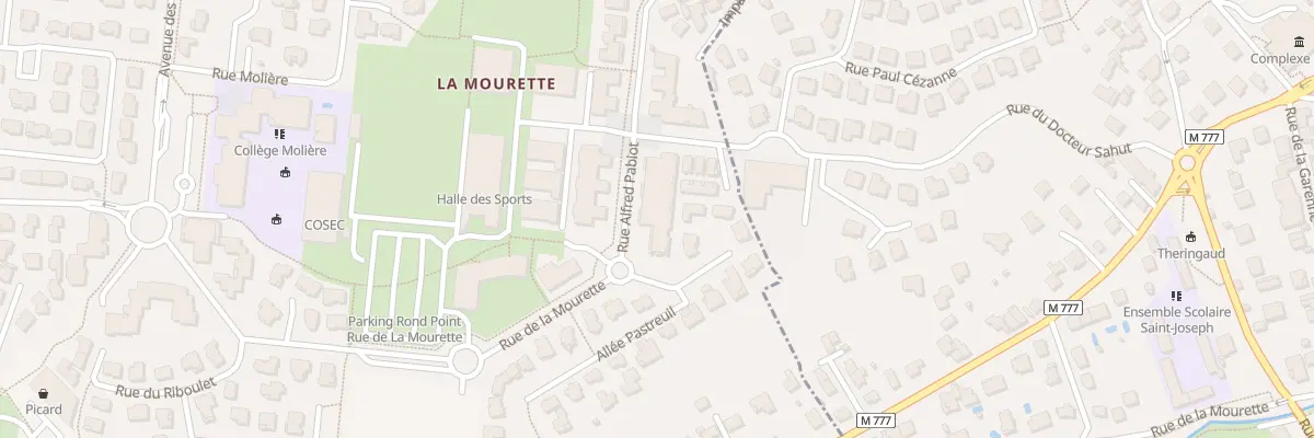 Plan du 2 Rue Alfred Pabiot à Beaumont