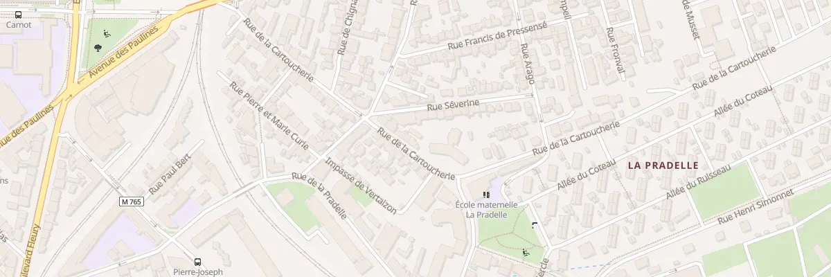 Plan du 35 Rue de la Cartoucherie à Clermont-Ferrand