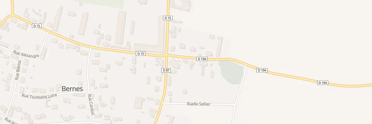 Plan du 4 Rue de Vendelles à Bernes