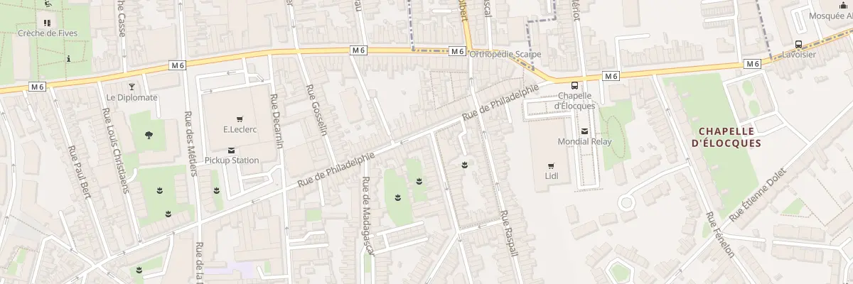 Plan du 138 Rue de Philadelphie à Lille