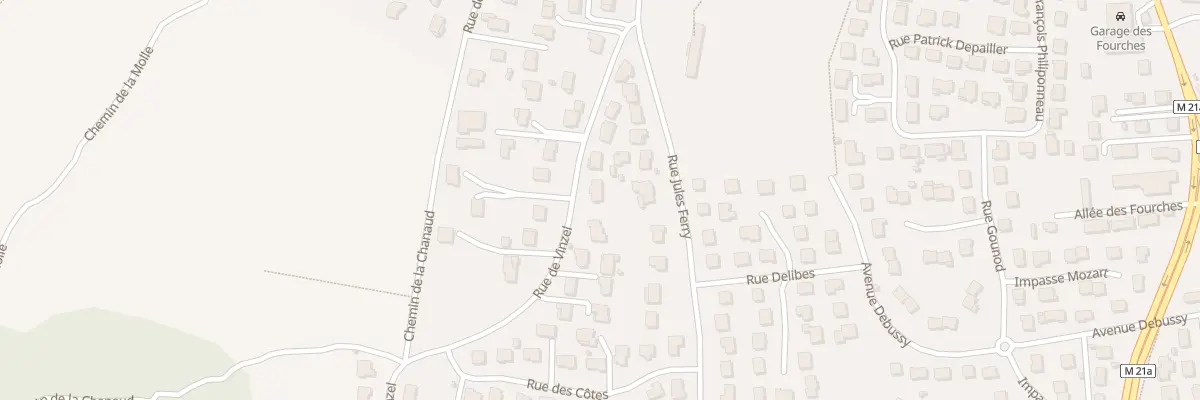 Plan du 13 Rue de Vinzel à Cébazat