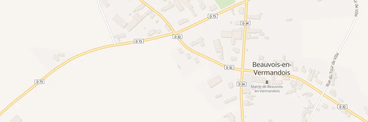 Plan du 7 Rue de Picardie à Beauvois-en-Vermandois