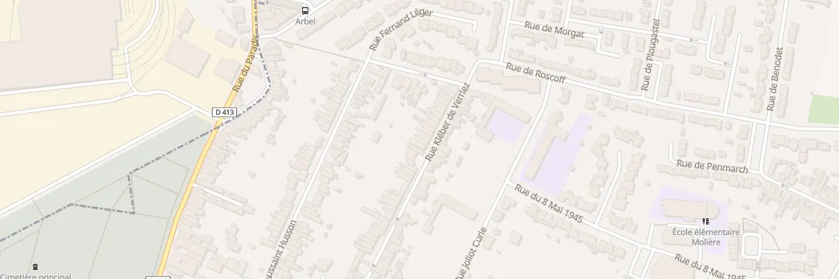 Plan du 209 Rue Kleber Verriez à Sin-le-Noble