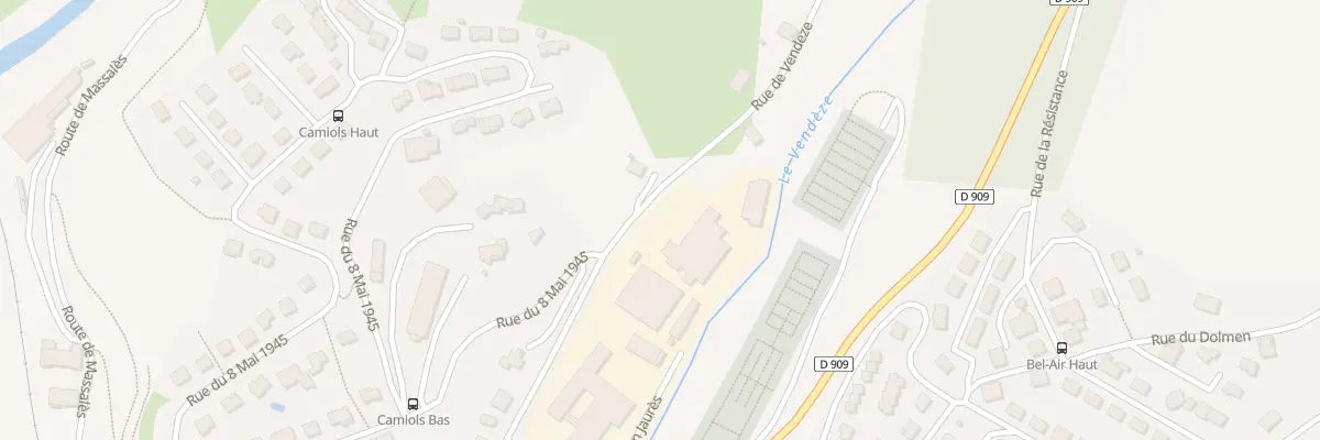 Plan du 9017 Rue de Vendeze à Saint-Flour