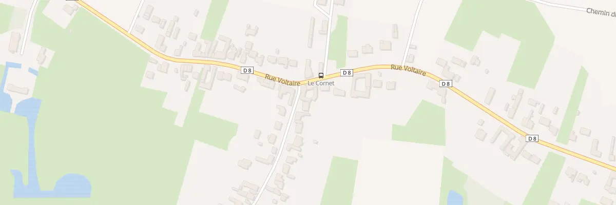 Plan du 8 Rue du Cornet à Raimbeaucourt