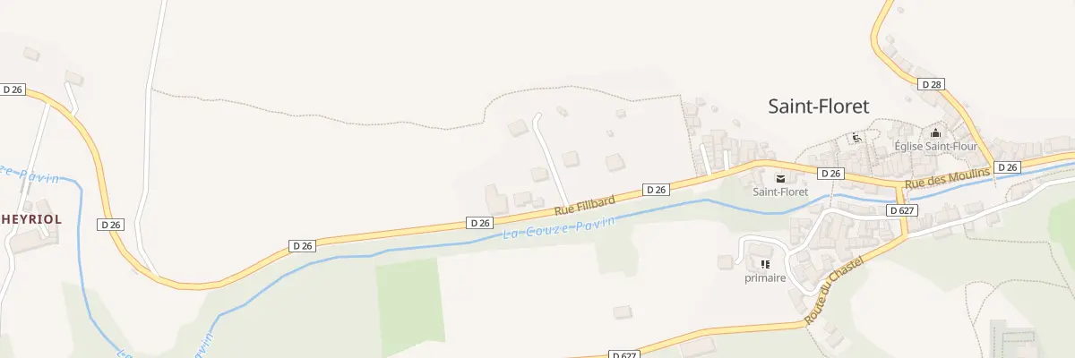 Plan du 9001 Imp Filibard à Saint-Floret