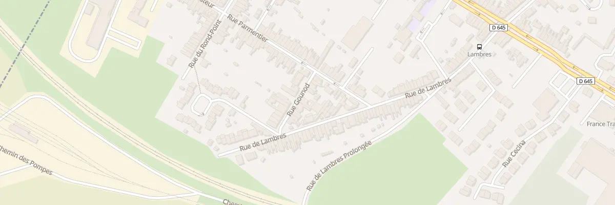 Plan du 37 Rue Gounod à Sin-le-Noble