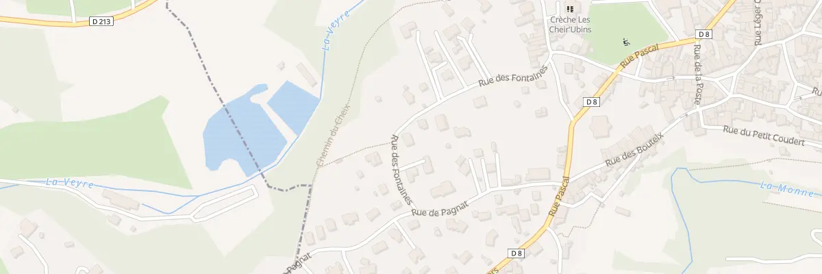 Plan du 9 Rue des Fontaines à Saint-Amant-Tallende