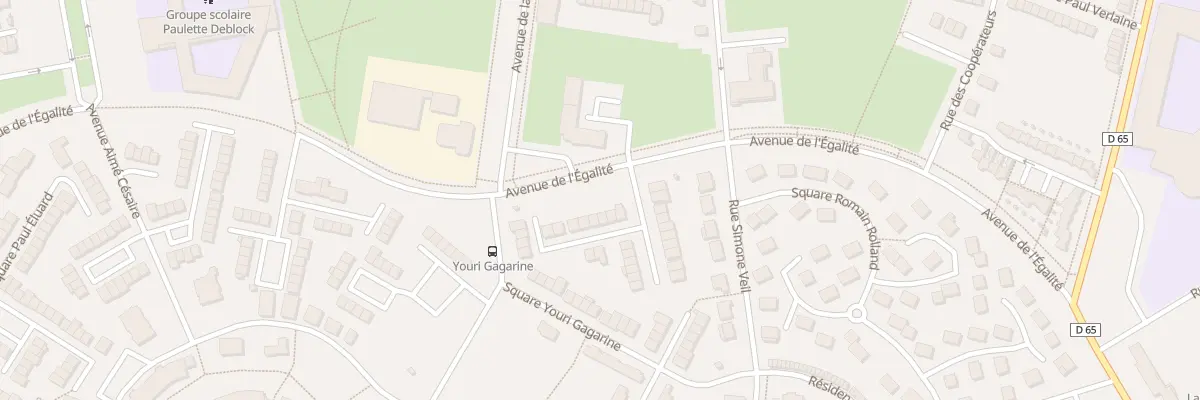 Plan du 753 Sq Robert Desnos à Sin-le-Noble