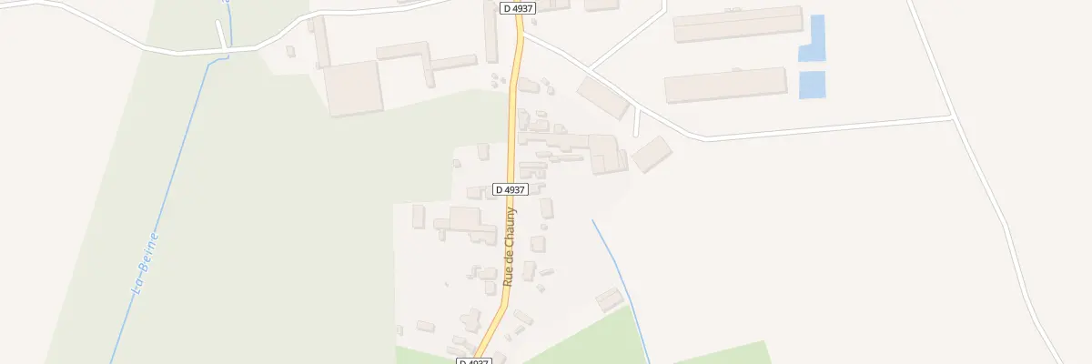 Plan du 197 Rue de Chauny à Brouchy