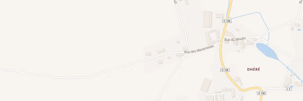 Plan du 12 Rue des Ménérosses à Langeron