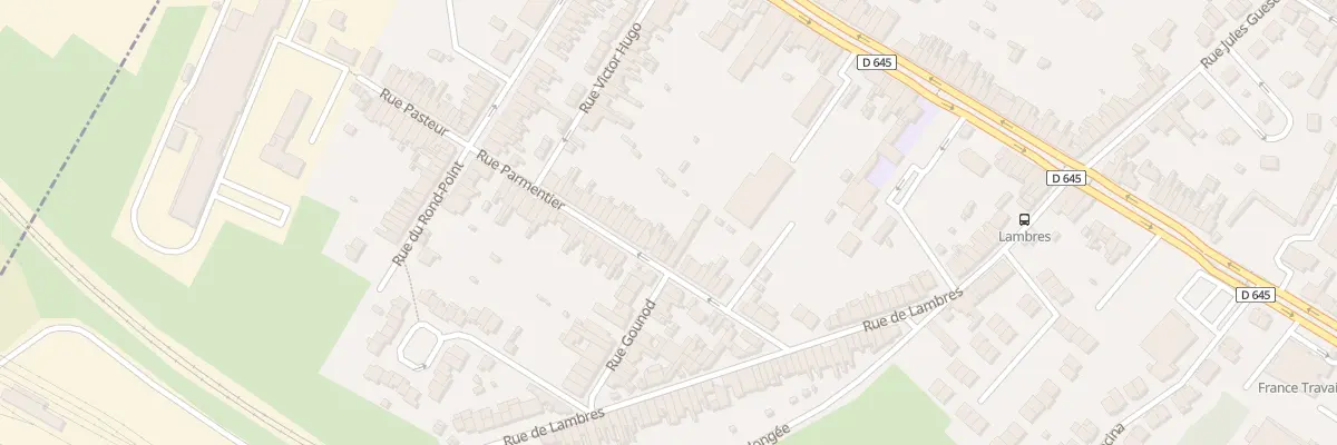 Plan du 110 Rue Parmentier à Sin-le-Noble
