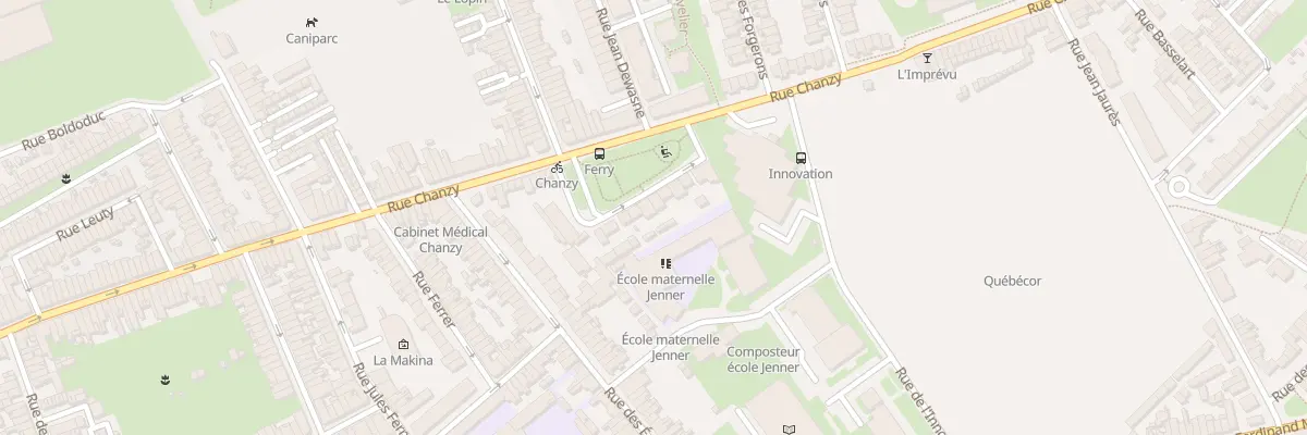 Plan du 203 Rue Chanzy Hellemmes à Lille