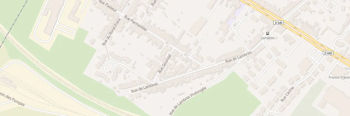 Plan du 17 Rue Gounod à Sin-le-Noble