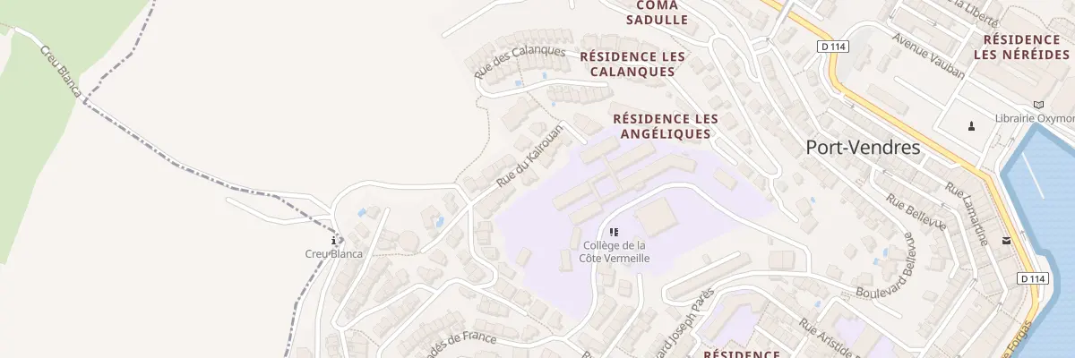 Plan du 20 Rue du Kairouan à Port-Vendres