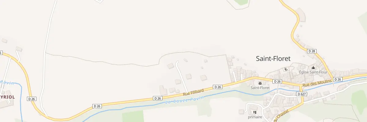 Plan du 5064 Filibard à Saint-Floret