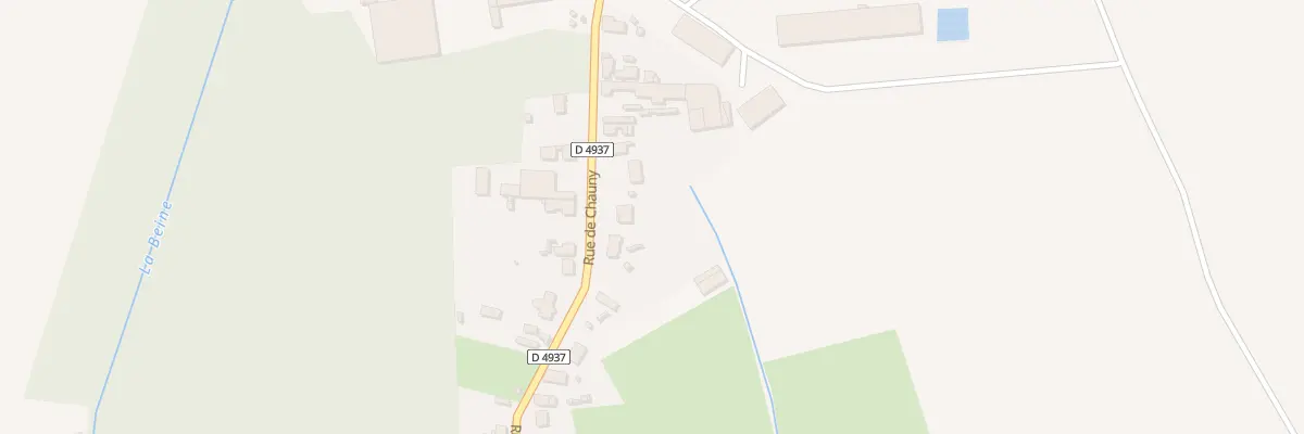 Plan du 259 Rue de Chauny à Brouchy