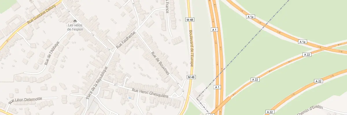 Plan du 85 Rue de Bouvines à Ronchin