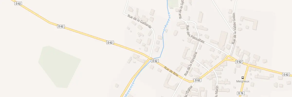 Plan du 3 Rue de la Gaillarde à Meigneux