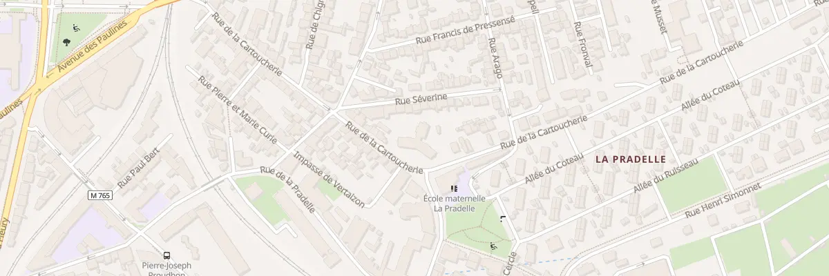 Plan du 39 Rue de la Cartoucherie à Clermont-Ferrand