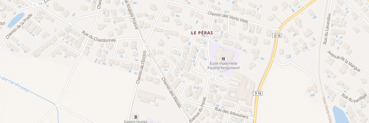 Plan du 32 Che des Mazels à Cazouls-lès-Béziers