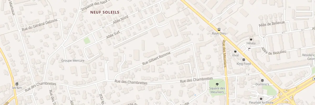Plan du 15 Rue Gilbert Romme à Clermont-Ferrand