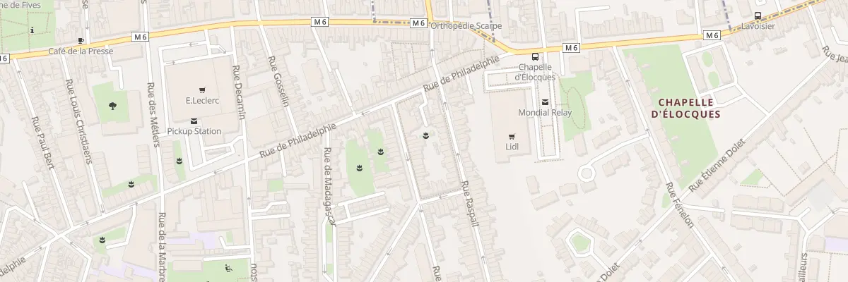 Plan du 15 Rue Desaugiers à Lille