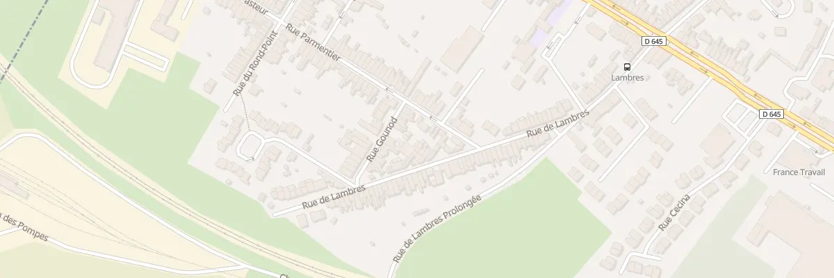 Plan du 59 Rue Parmentier à Sin-le-Noble