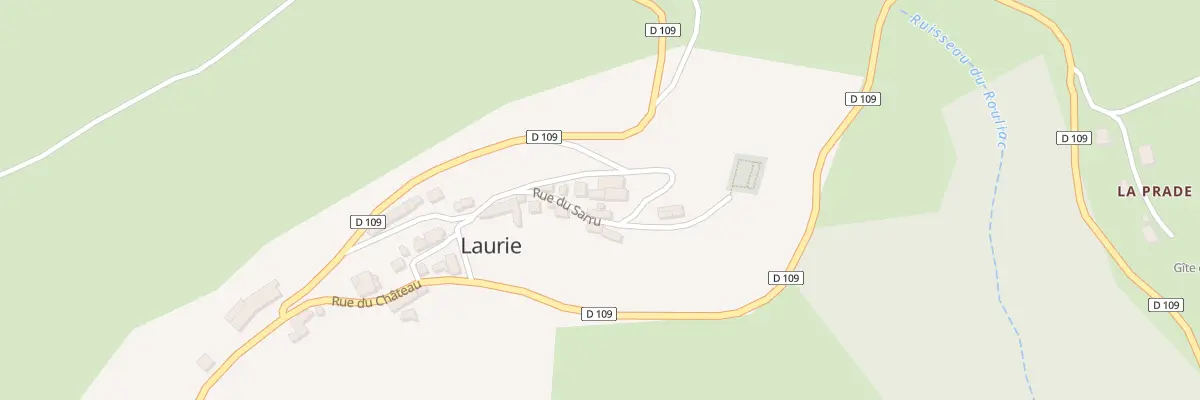 Plan du 5084 Le Bourg à Laurie