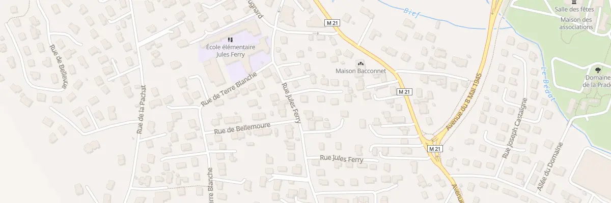 Plan du 31 Rue Jules Ferry à Cébazat