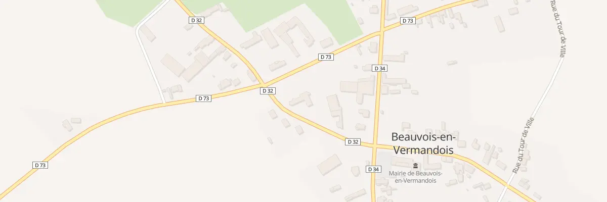 Plan du 6 Rue de Picardie à Beauvois-en-Vermandois