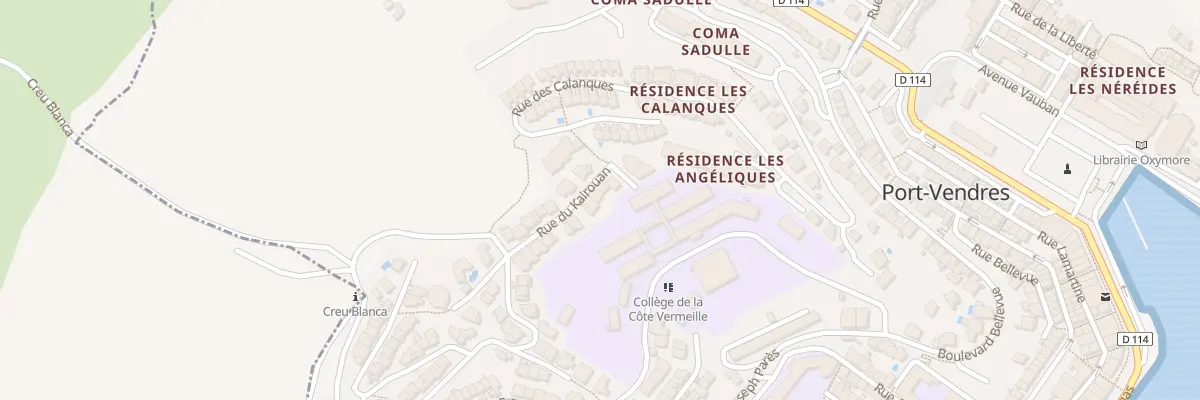 Plan du 24 Rue du Kairouan à Port-Vendres