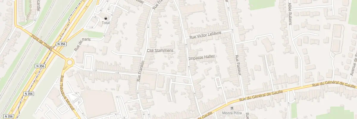 Plan du 35 Rue Carnot à Mons-en-Barœul