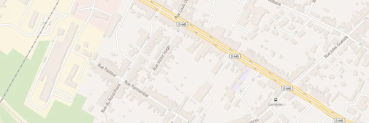 Plan du 77 Rue Victor Hugo à Sin-le-Noble