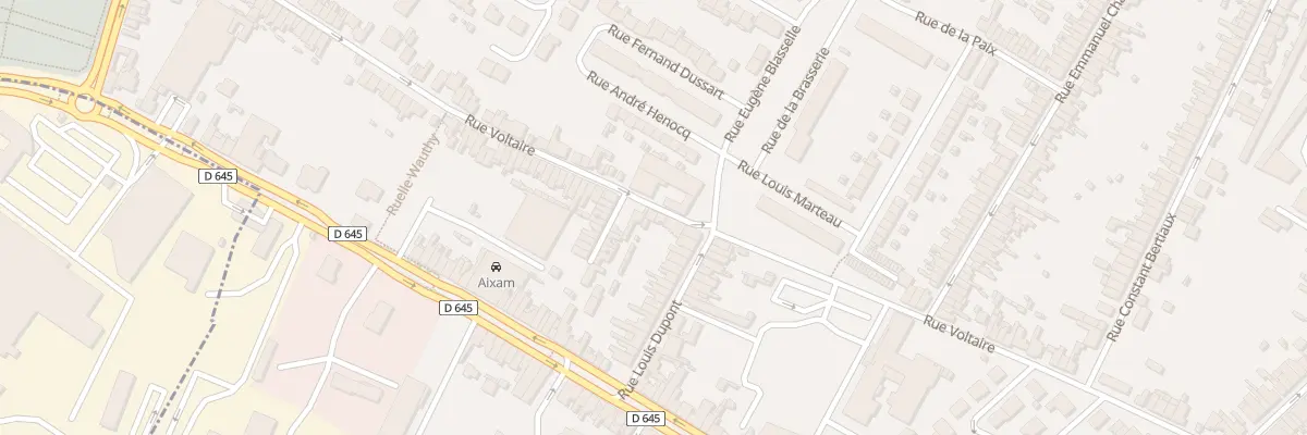 Plan du 441 Rue Voltaire à Sin-le-Noble