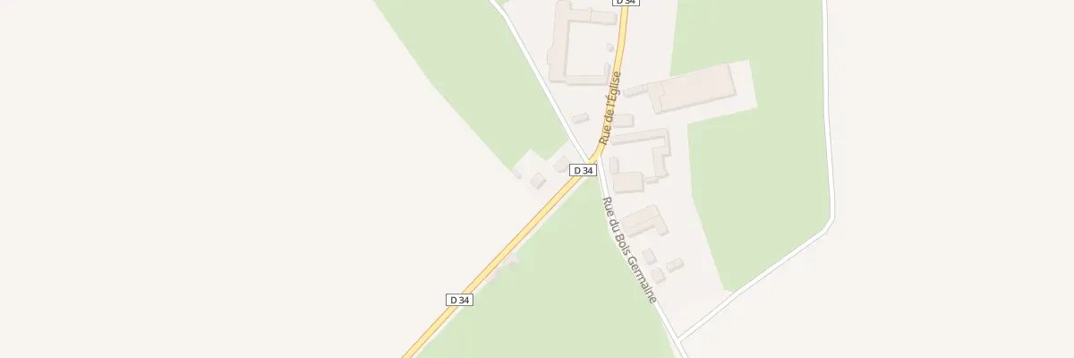 Plan du 44 Rue de l’Eglise à Beauvois-en-Vermandois