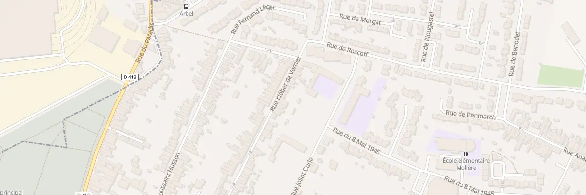 Plan du 224 Rue Kleber Verriez à Sin-le-Noble