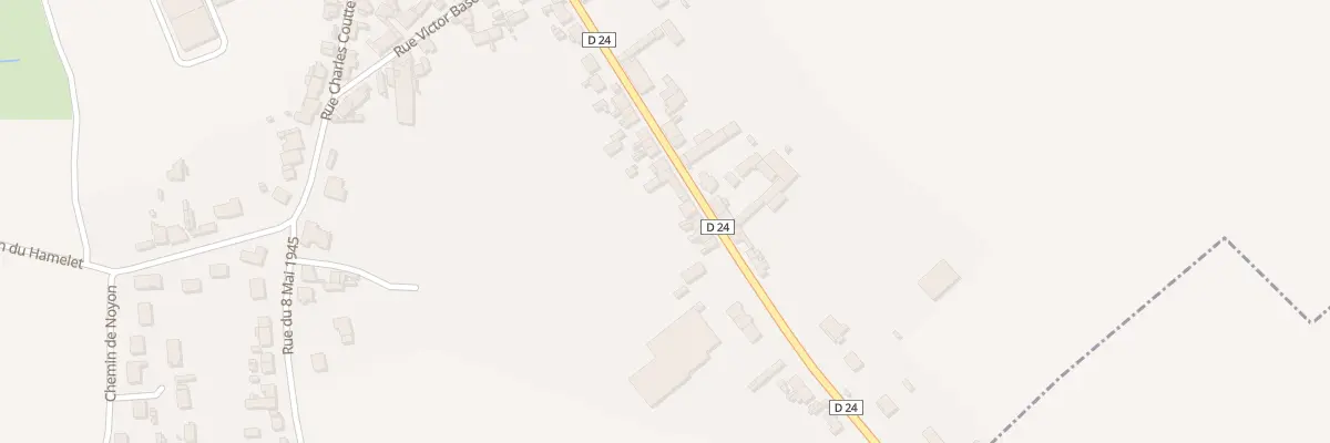 Plan du 28 Rue de la Libération à Roisel
